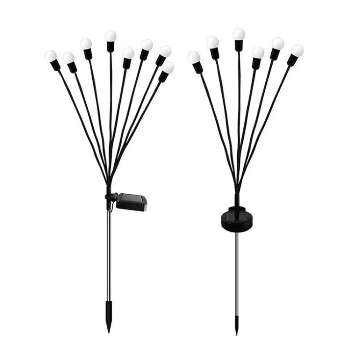6LED solar fire fly lights
